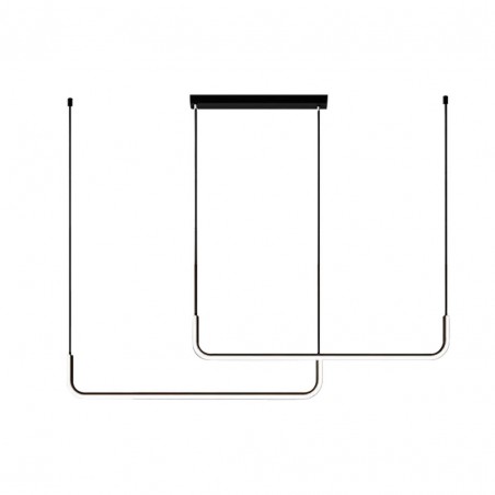 NOWOŚĆ ML1180Lampa wisząca HORIZON 22W LED Milagro