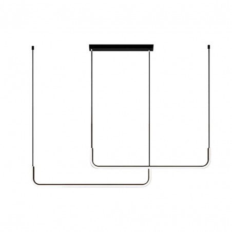 NOWOŚĆ ML1180Lampa wisząca HORIZON 22W LED Milagro