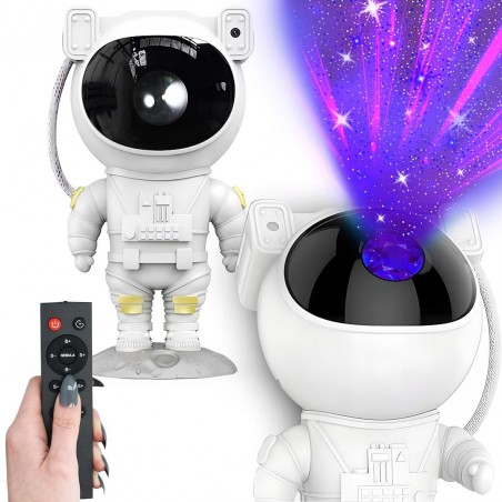 NOWOŚĆ EK712Astronauta Projektor Gwiazd Nieba Led Milagro
