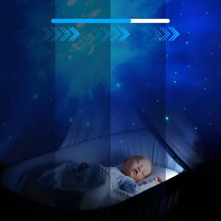 NOWOŚĆ EK712Astronauta Projektor Gwiazd Nieba Led Milagro
