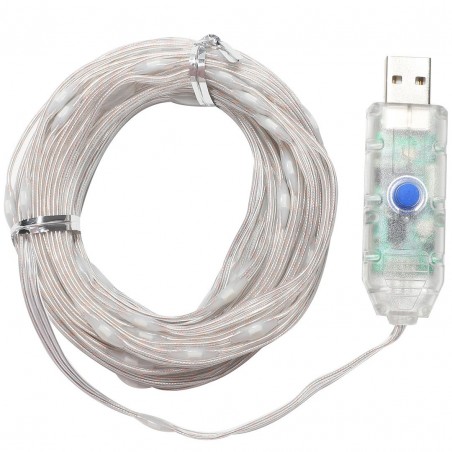 NOWOŚĆ EK1387Girlanda Wizard Pchełka 10m 100LED RGB Milagro