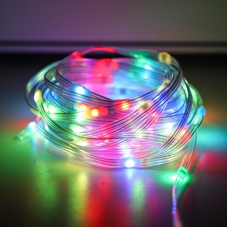 NOWOŚĆ EK1387Girlanda Wizard Pchełka 10m 100LED RGB Milagro