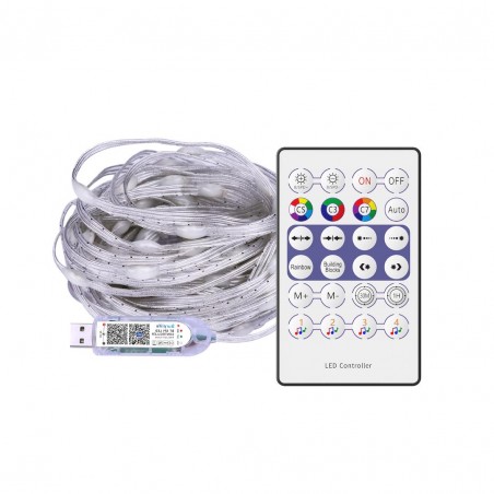 NOWOŚĆ EK1387Girlanda Wizard Pchełka 10m 100LED RGB Milagro