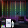 NOWOŚĆ EK1388Kurtyna Wizard Pchełka 3*3m 300LED RGB Milagro