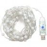 NOWOŚĆ EK1389Girlanda Wizard Kulka 5m 100LED RGB Milagro