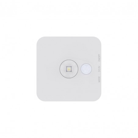 NOWOŚĆ EKB1391Lampka Podszafkowo-Schodowa Stanley Biały 3CCT 7,5*7,5cm Milagro