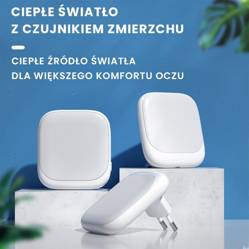NOWOŚĆ EKW1439Lampka Wtykowa Pati 2700K Milagro