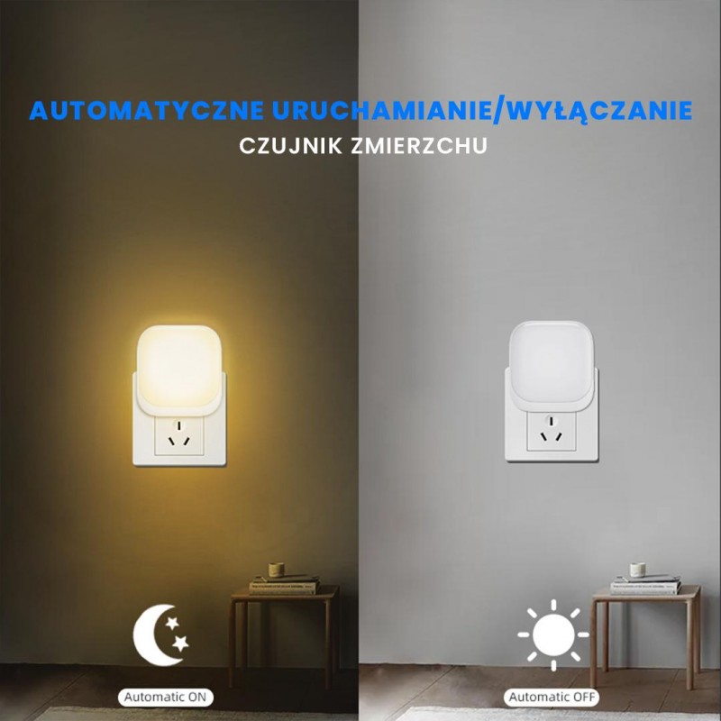 NOWOŚĆ EKW1439Lampka Wtykowa Pati 2700K Milagro