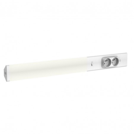 NOWOŚĆ EKB1445Lampa Podszafkowa Dual 18W 4000K + Gniazda 230V Milagro