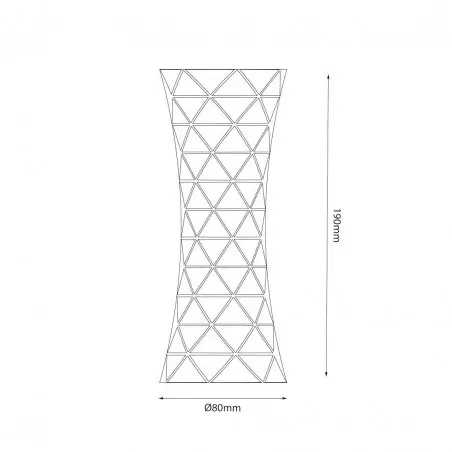 NOWOŚĆ ML1290Lampka nocna Tower 1W RGBW Milagro