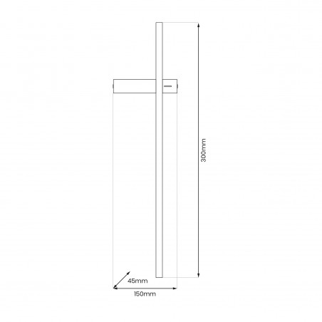 NOWOŚĆ ML1006Kinkiet VISION 4W LED 3000K Milagro