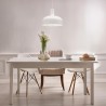 NOWOŚĆ MLP1552Lampa wisząca VISBY WHITE 1xE27 Milagro
