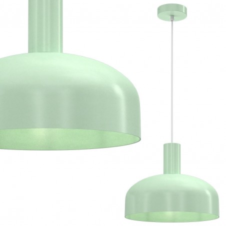 NOWOŚĆ MLP1555Lampa wisząca VISBY MIĘTOWY 1xE27 Milagro