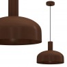 NOWOŚĆ MLP1557Lampa wisząca VISBY CZEKOLADOWY 1xE27 Milagro