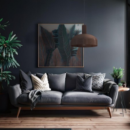 NOWOŚĆ MLP1557Lampa wisząca VISBY CZEKOLADOWY 1xE27 Milagro