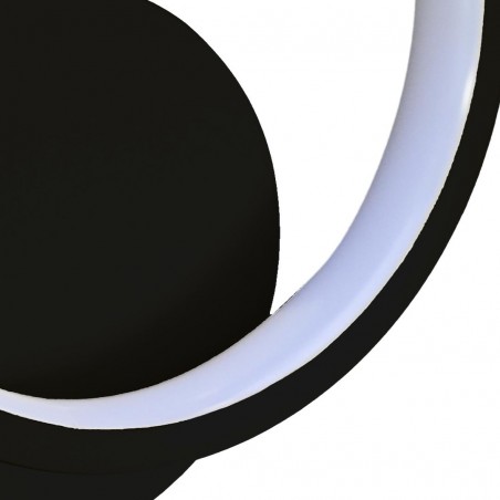 NOWOŚĆ ML1540Kinkiet HOOP BLACK 7W LED Milagro