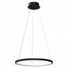 NOWOŚĆ ML1541Lampa wisząca HOOP BLACK 27W LED Milagro