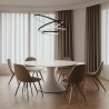 NOWOŚĆ ML1543Lampa wisząca HOOP BLACK 93W LED Milagro