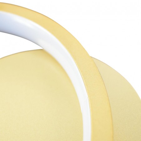 NOWOŚĆ ML1544Kinkiet HOOP GOLD 7W LED Milagro