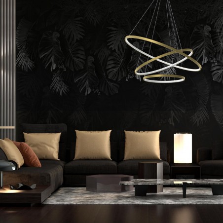 NOWOŚĆ ML1547Lampa wisząca HOOP GOLD 93W LED Milagro