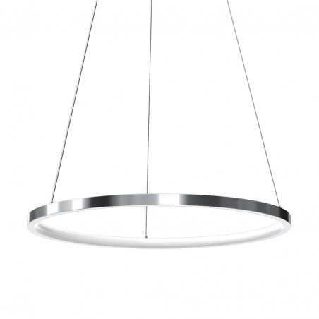 NOWOŚĆ ML1549Lampa wisząca HOOP CHROME 27W LED Milagro