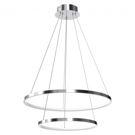 NOWOŚĆ ML1550Lampa wisząca HOOP CHROME 51W LED Milagro