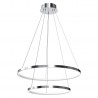 NOWOŚĆ ML1550Lampa wisząca HOOP CHROME 51W LED Milagro