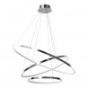 NOWOŚĆ ML1551Lampa wisząca HOOP CHROME 93W LED Milagro