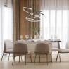 NOWOŚĆ ML1551Lampa wisząca HOOP CHROME 93W LED Milagro