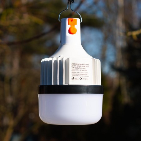 NOWOŚĆ EK1678Przenośna Lampka LED Bulb 10W 4000K Milagro