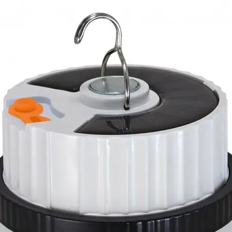 NOWOŚĆ EK1679Przenośna Lampka LED Ufo 10W 4000K + Solar Milagro