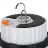 NOWOŚĆ EK1679Przenośna Lampka LED Ufo 10W 4000K + Solar Milagro