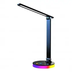 NOWOŚĆ ML1628Lampka biurkowa Bruno Black 5W LED RGB Milagro