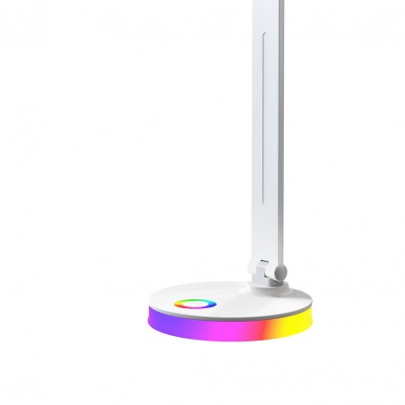 NOWOŚĆ ML1629Lampka biurkowa Bruno White 5W LED RGB Milagro