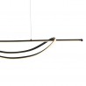 NOWOŚĆ ML1584Lampa wisząca AMBAR 35W LED 4000K Milagro