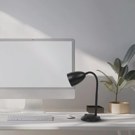 NOWOŚĆ ML1635Lampka biurkowa LOGIC Black 1xE27 Milagro
