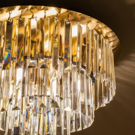 NOWOŚĆ ML1023Lampa sufitowa MILANO fi 45cm 6xE14 Milagro