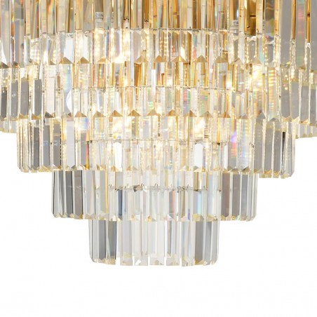 NOWOŚĆ ML1025Lampa sufitowa MILANO fi 75cm 12xE14 Milagro