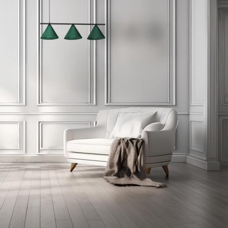 NOWOŚĆ MLP1530Lampa wisząca CAPITAL BLACK GREEN 3XGX53 Milagro