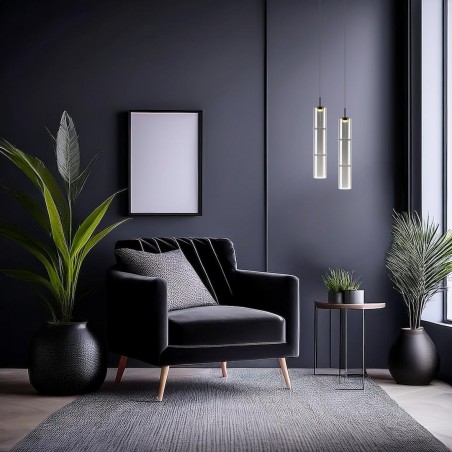 NOWOŚĆ ML1396Lampa wisząca BATO Smoked 4W LED Milagro