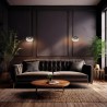 NOWOŚĆ ML1397Lampa wisząca VASO 1 SMOKED 4W Milagro