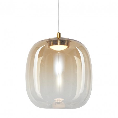 NOWOŚĆ ML1402Lampa wisząca VASO 2 AMBER 4W Milagro