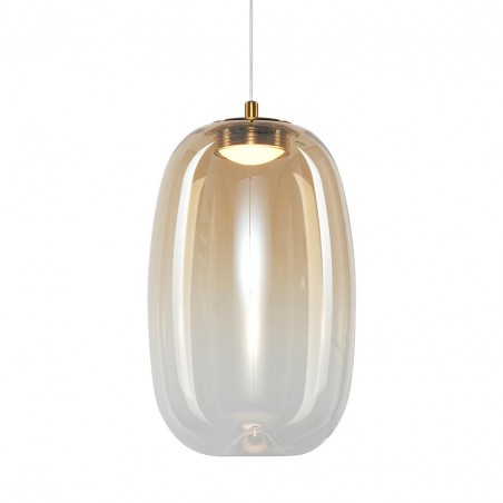 NOWOŚĆ ML1405Lampa wisząca VASO 3 AMBER 4W Milagro