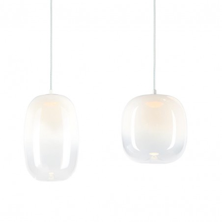 NOWOŚĆ ML1406Lampa wisząca VASO WHITE 15W Milagro