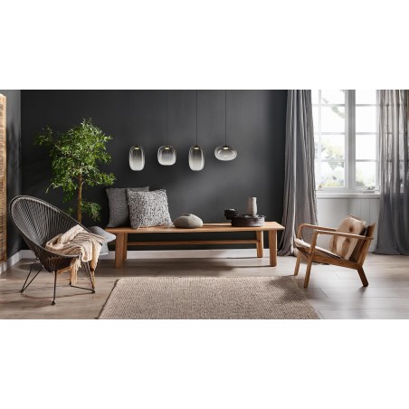 NOWOŚĆ ML1407Lampa wisząca VASO SMOKED 15W Milagro