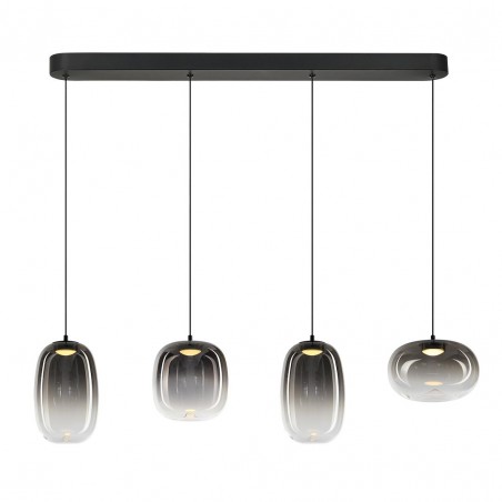 NOWOŚĆ ML1407Lampa wisząca VASO SMOKED 15W Milagro