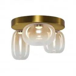 NOWOŚĆ ML1414Lampa sufitowa VASO AMBER 12W Milagro