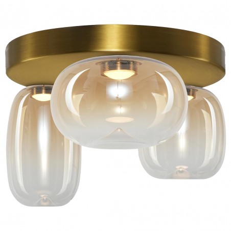NOWOŚĆ ML1414Lampa sufitowa VASO AMBER 12W Milagro