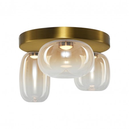 NOWOŚĆ ML1414Lampa sufitowa VASO AMBER 12W Milagro
