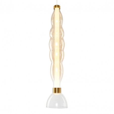 NOWOŚĆ ML1416Lampa wisząca LUCCO amber 18W Milagro